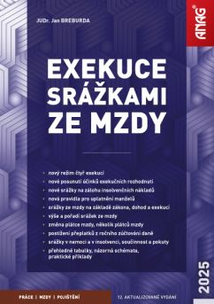 Obrázek produktu: Exekuce srážkami ze mzdy 2025