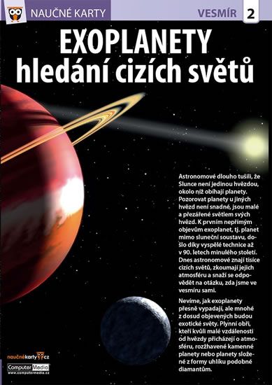 Levně Exoplanety - Naučné karty