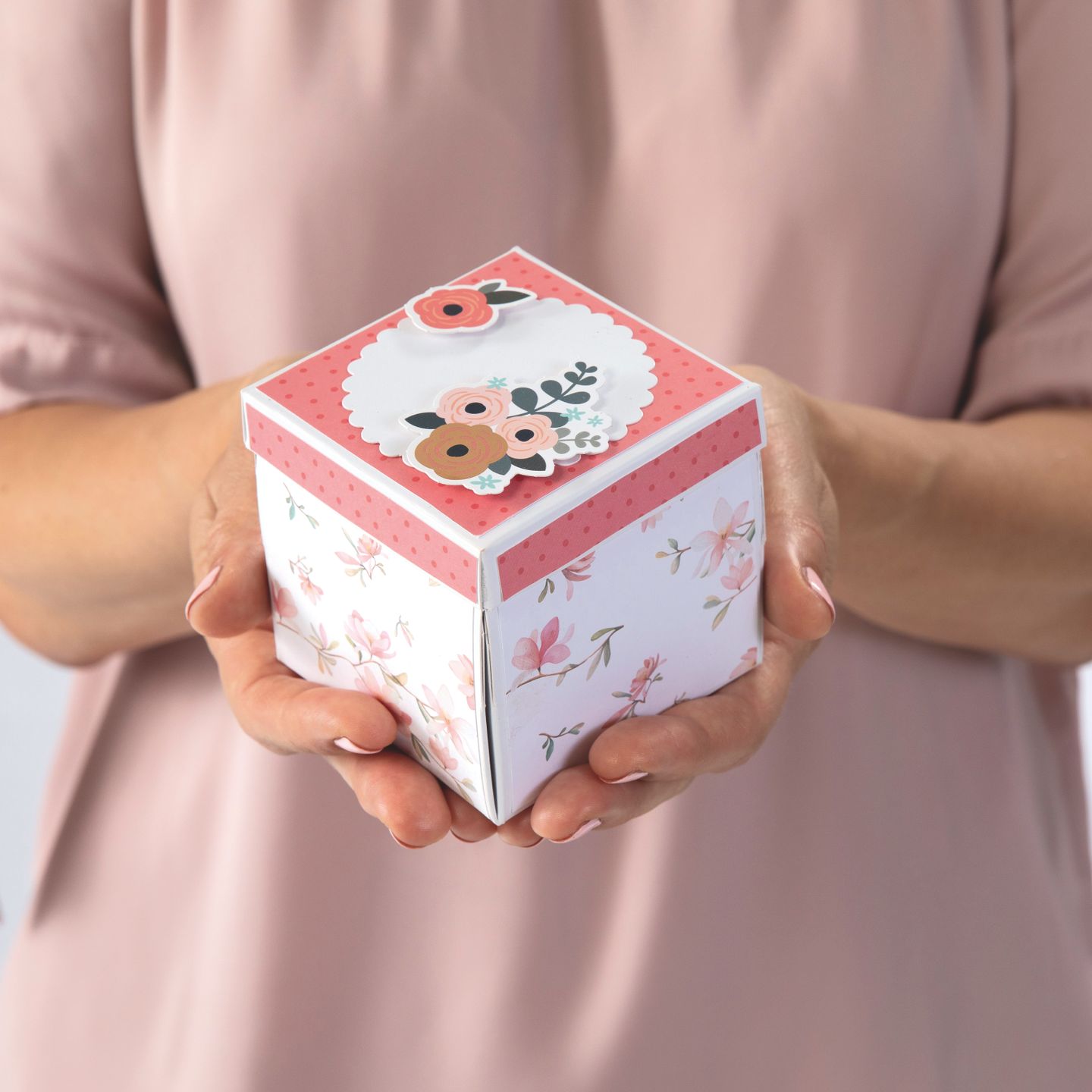 Explodující box - kreativní set - ROMANTIK