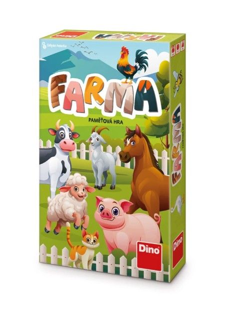 Dino cestovní hra farma