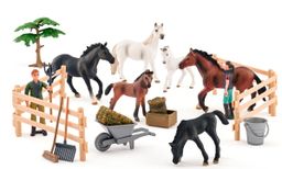 Obrázek produktu: Faunika - Sada koní s lipicánem