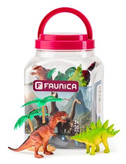 Obrázek produktu: Faunika - Zvířátka figurky sada v MEGA tubě - Dinosauři