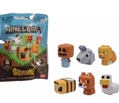 Figurka Minecraft mini squishme