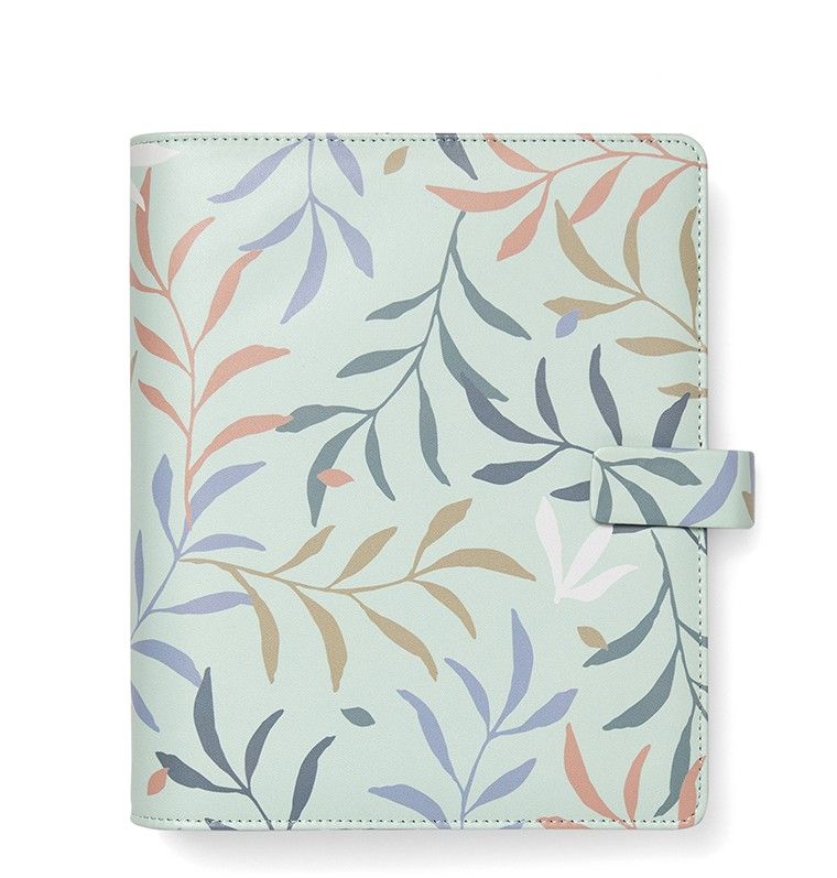 Filofax Kroužkový diář 2025 Botanical mint A5