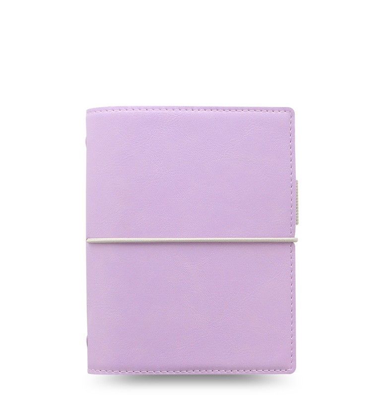 Kapesní diář Filofax Domino Soft A7 pastelové fialová