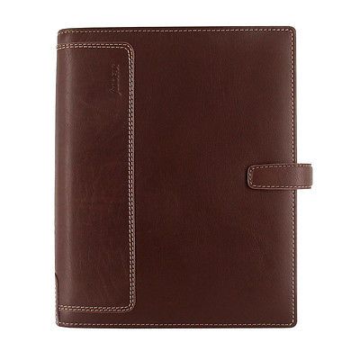 Filofax Kroužkový diář 2025 Holborn A5 - hnědý