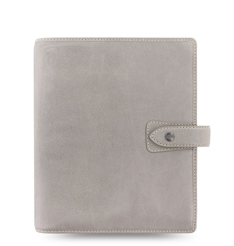 Filofax Kroužkový diář 2026 Malden A5 - šedá