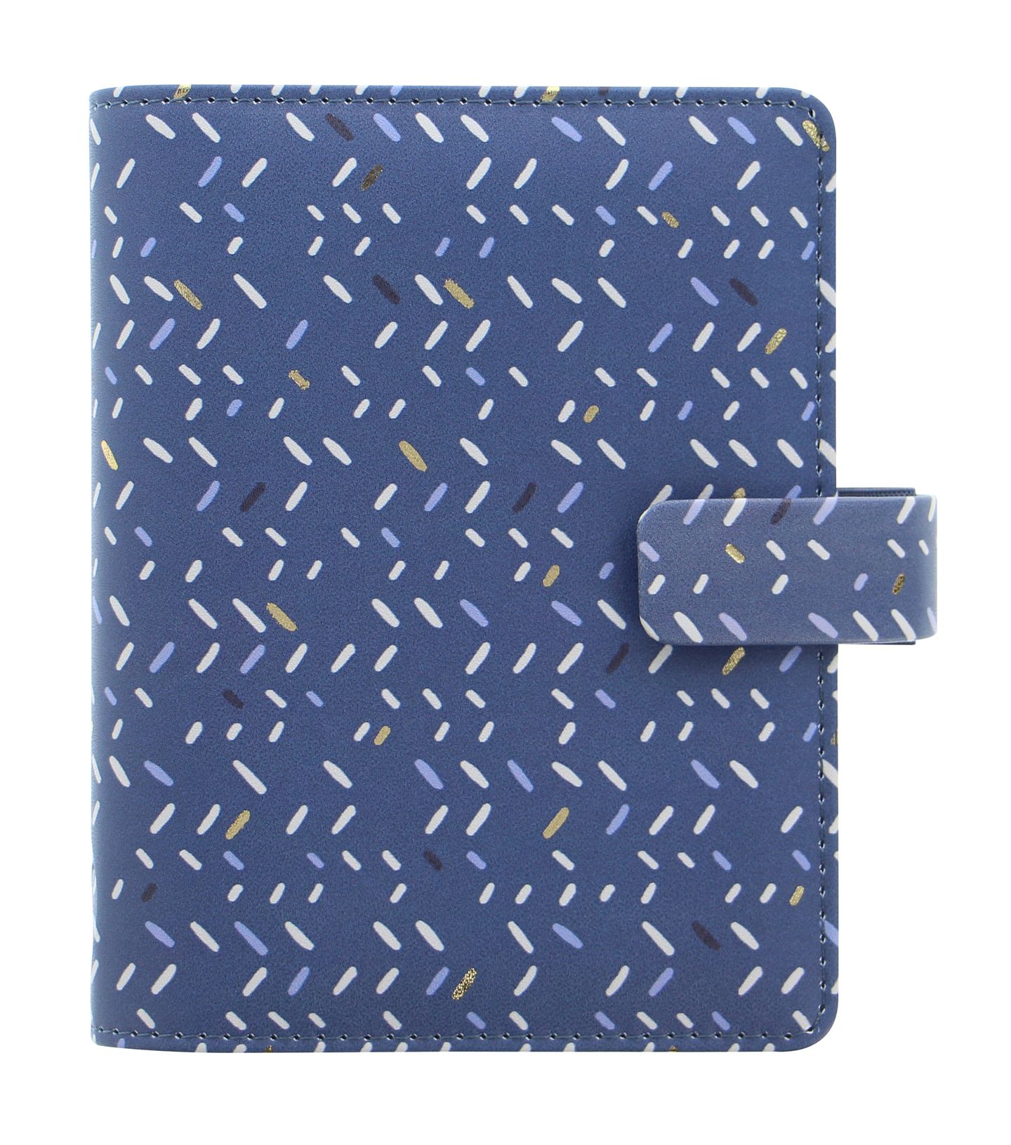 Filofax Kroužkový diář 2027 Indigo Frost kapesní