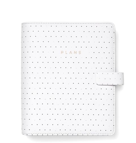 Obrázek produktu: Filofax Kroužkový diář 2027 Moonlight bílá A5