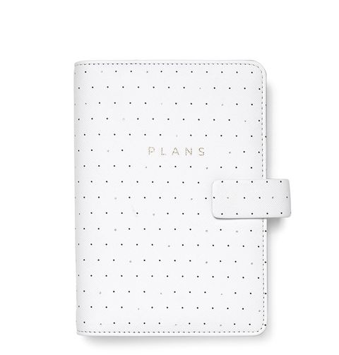 Obrázek produktu: Filofax Kroužkový diář 2027 Moonlight bílá osobní