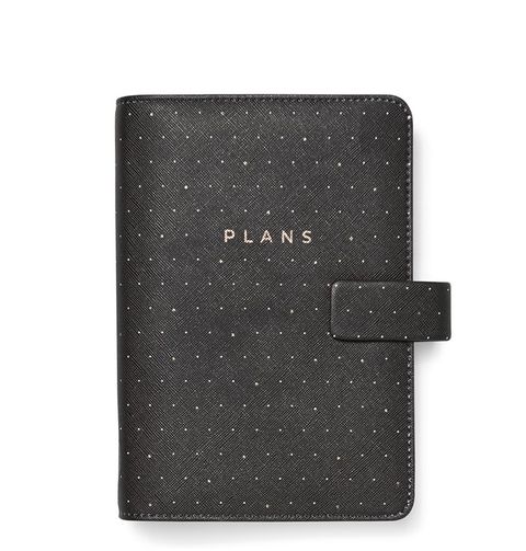 Obrázek produktu: Filofax Kroužkový diář 2027 Moonlight černá osobní