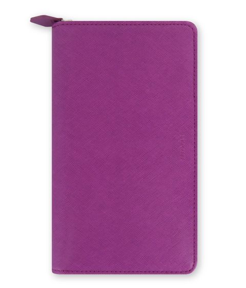 Obrázek produktu: Filofax Kroužkový diář 2027 Saffiano osobní compact zip - fialový