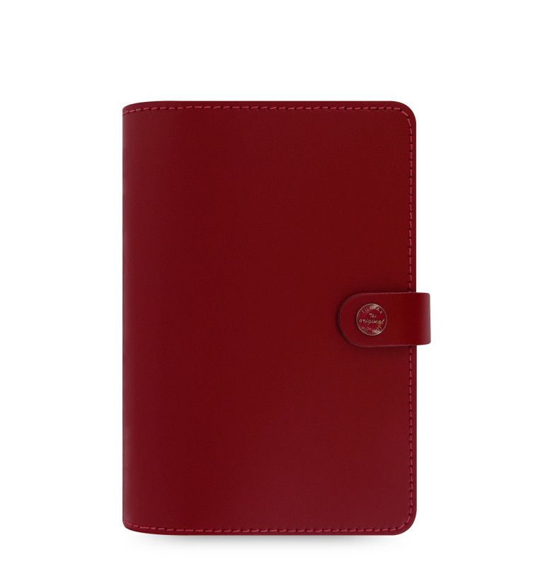 Filofax Kroužkový diář 2027 The Original osobní - červená
