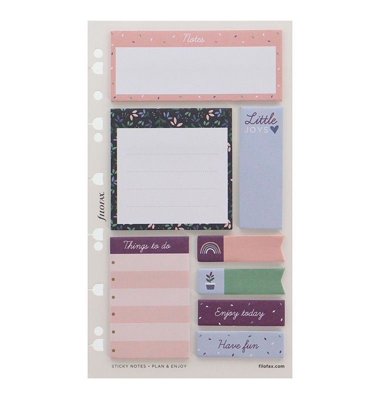Filofax Lepicí bločky Garden, 8 × 25 ks