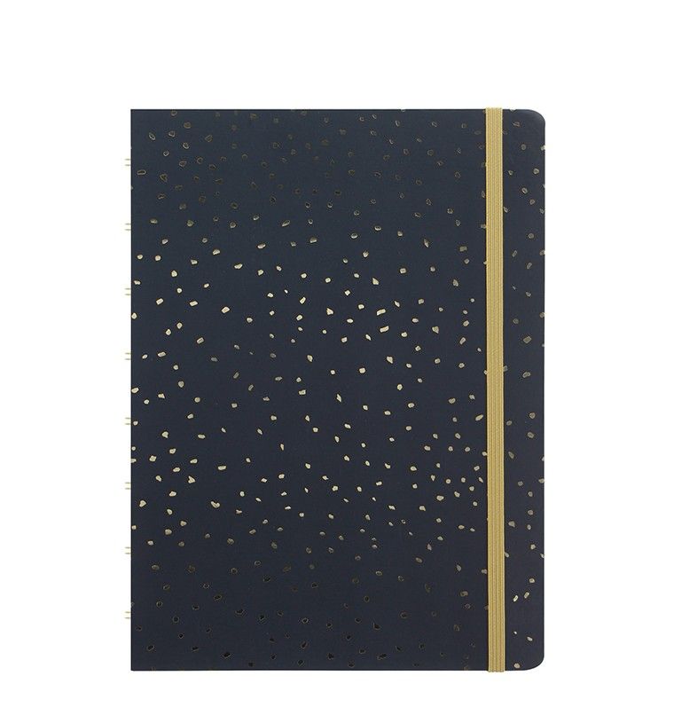 Zápisník Filofax Notebook Confetti A5 Charcoal