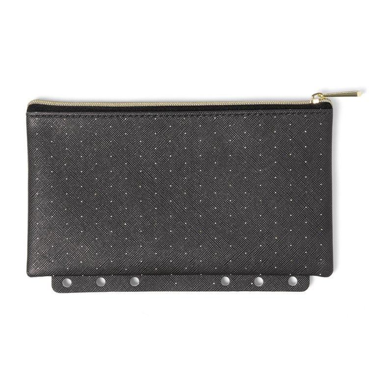 Penál na zip Multi Moonlight náplň osobních/A5 diářů Filofax