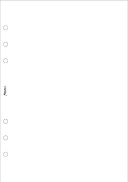 Obrázek produktu: Filofax Poznámkový papír nelinkovaný pro diář A5