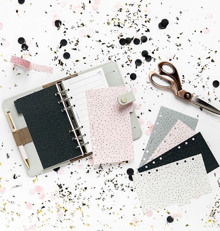 Filofax Rozřazovače pro diář a clipbook Confetti, osobní