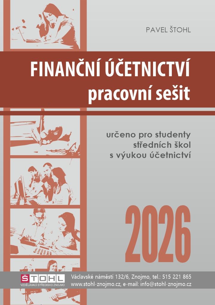 Finanční účetnictví 2026 - pracovní sešit