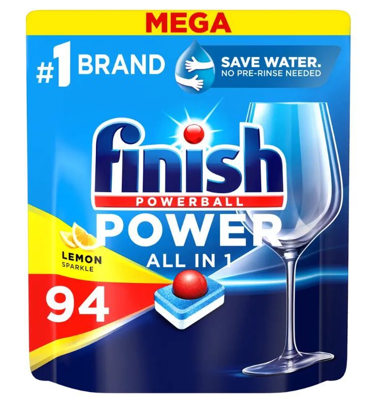 Tablety do myčky Finish - All in 1 Max Lemon, 94 ks
