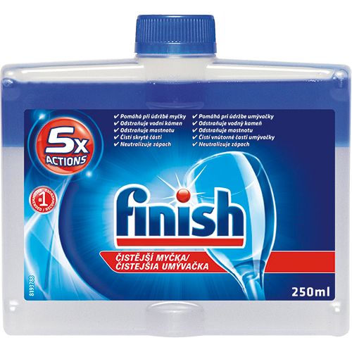 Finish - čistič myčky - Regular, 2 x 250 ml