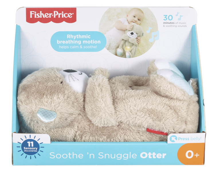 Fisher-Price Zklidňující vydra s melodiemi FXC66