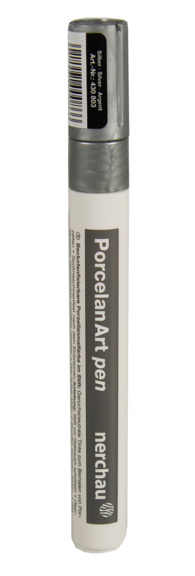 Fix na porcelán Nerchau - stříbrná