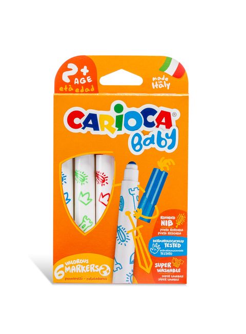 Obrázek produktu: Fixy Carioca Baby 6 ks, omyvatelné