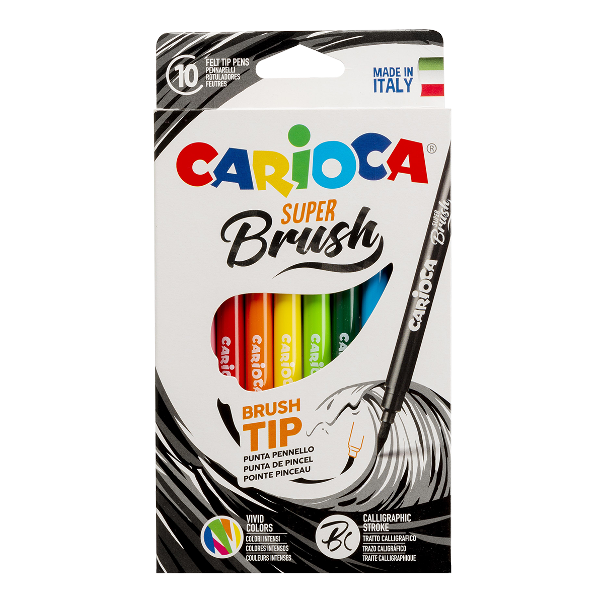 Fixy Carioca Brush - 10 ks