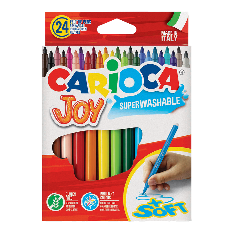 Carioca Joy fixy 24ks omyvatelné Carioca
