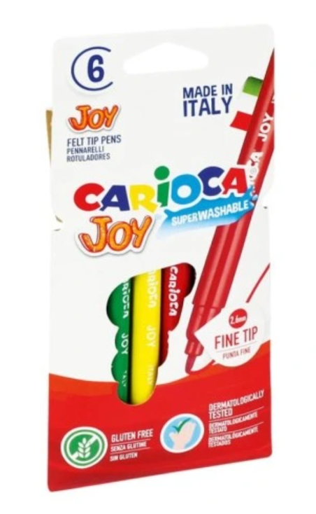 Obrázek produktu: Fixy Carioca Joy 6 ks omyvatelné