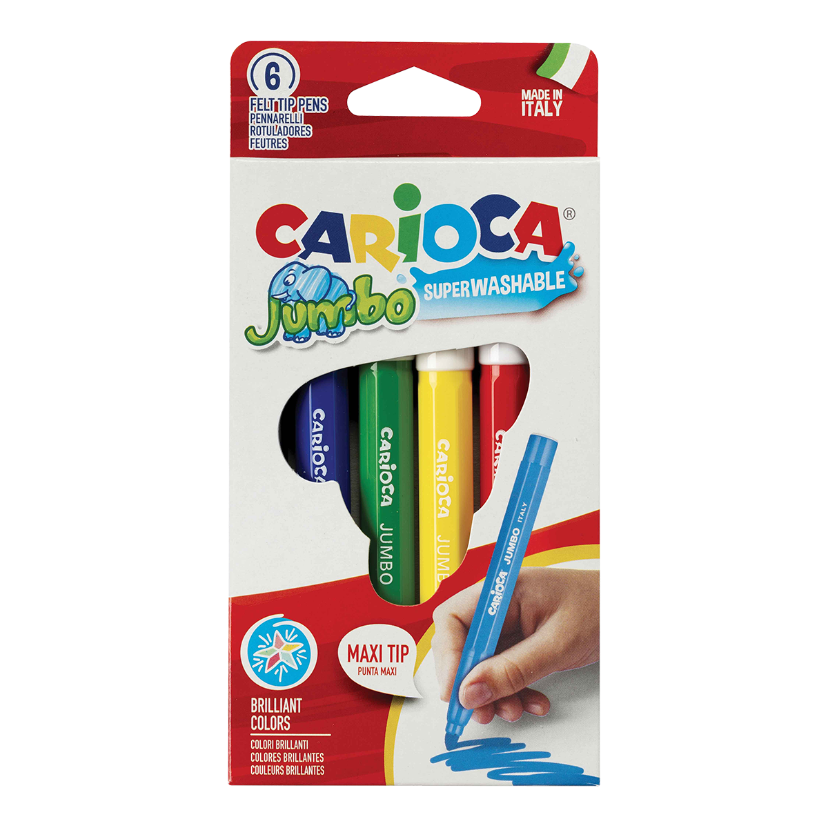 Fixy Carioca Jumbo - 6 ks