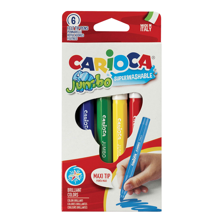 Fixy Carioca Jumbo - 6 ks