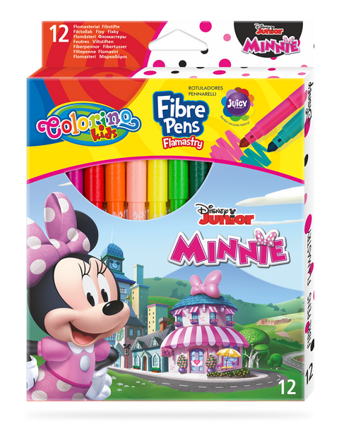 Obrázek produktu: Fixy Colorino, Disney Junior Minnie - 12 barev
