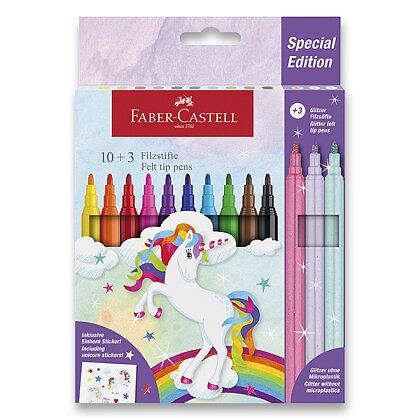 Obrázek produktu: Fixy Faber-Castell Unicorn - 13 barev