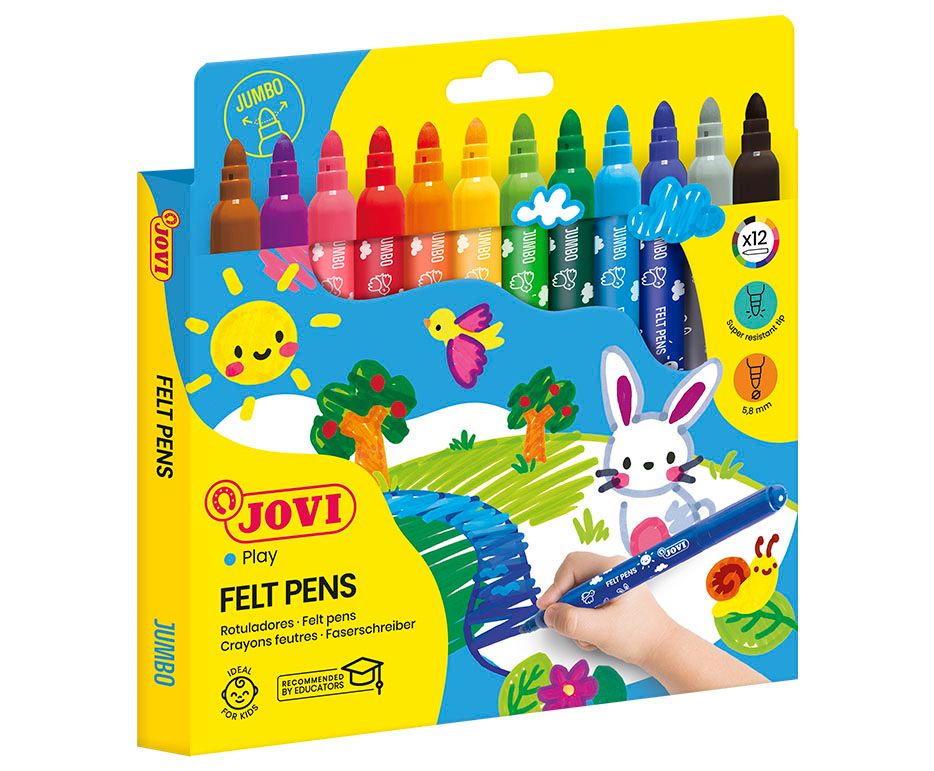 Fixy JOVI - silné MAXI 12 ks vypratelné