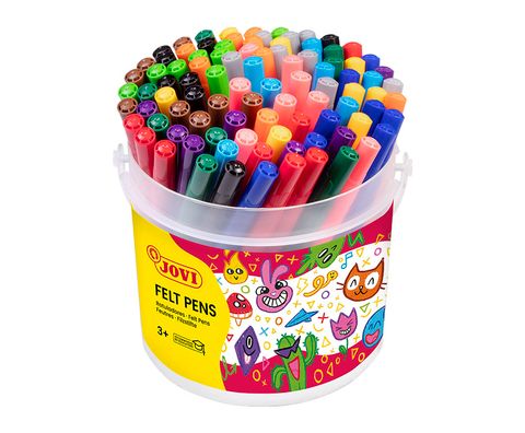 Obrázek produktu: Fixy JOVI tenké - 96 ks, v kelímku