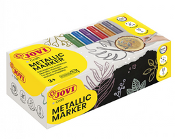 Obrázek produktu: Fixy JOVIDECOR metalic 24 ks - barevné