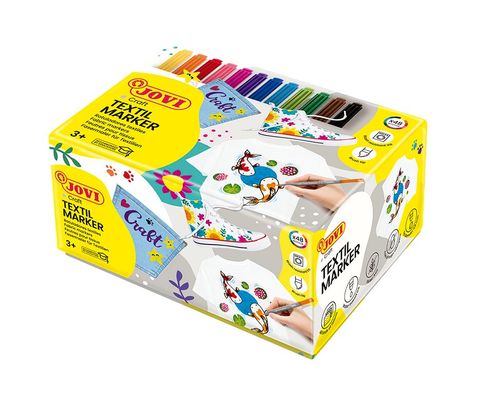 Obrázek produktu: Fixy JOVIDECOR na textil - 48 ks