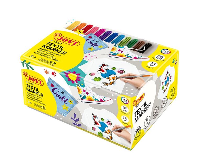 Fixy JOVIDECOR na textil - 48 ks