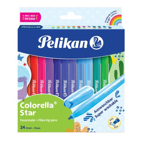 Obrázek produktu: Fixy Pelikan Colorella - sada 24 barev