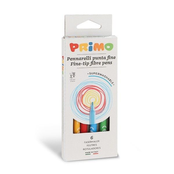 Fixy PRIMO, hrot 2,5 mm, 6 ks