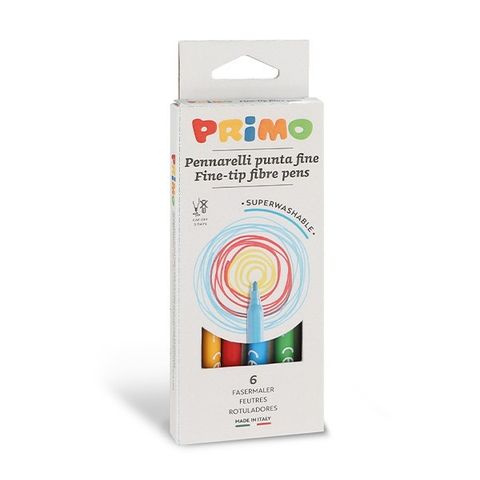 Obrázek produktu: Fixy PRIMO, hrot 2,5 mm, 6 ks