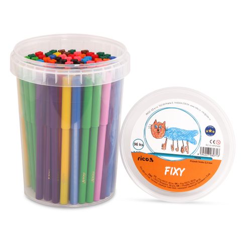 Obrázek produktu: Fixy RICO - 96 ks - v kyblíku