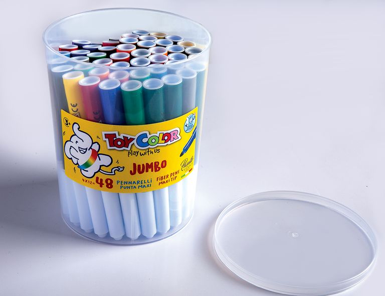 Levně Fixy Toy Color "Jumbo" 48 ks