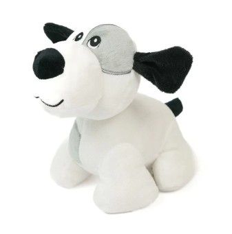 Obrázek produktu: Flíček plyšový bílošedý hnědý 20 cm