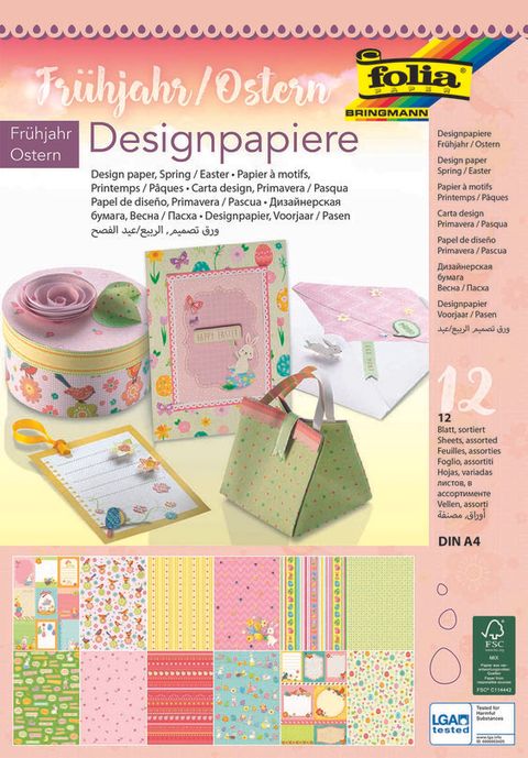 Obrázek produktu: Folia sada papírů s motivem - JARO / VELIKONOCE