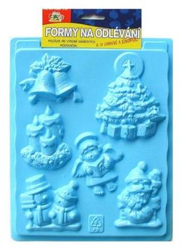 Obrázek produktu: Forma na odlévání - Vánoce