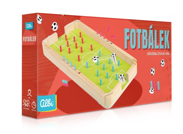 Levně Fotbálek - Dřevěná stolní hra