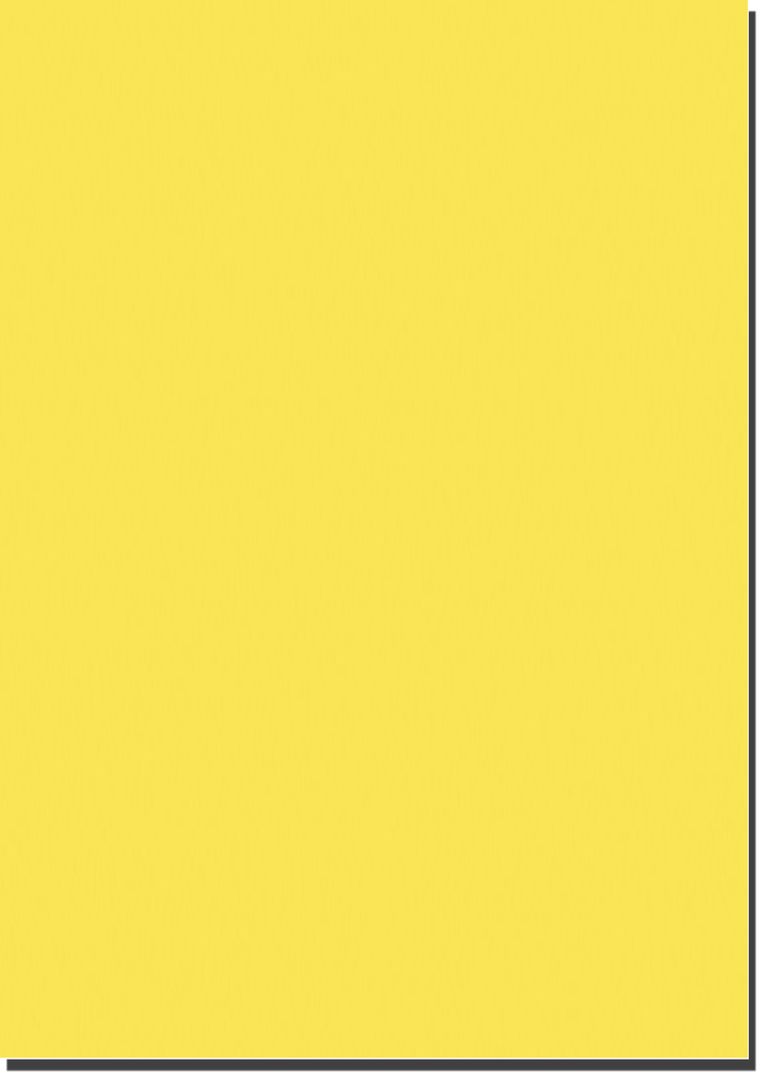 Fotokarton A4, gramáž 300 g - 10 listů - barva žlutá citron